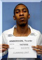 Inmate Tearbrey R Anderson