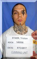 Inmate Tristan N Starr