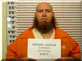 Inmate Joshua A Brown