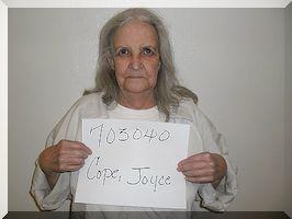 Inmate Joyce O Cope