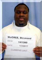 Inmate Desmond D Mc Cree