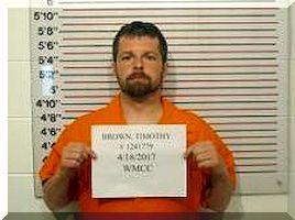 Inmate Timothy J Brown
