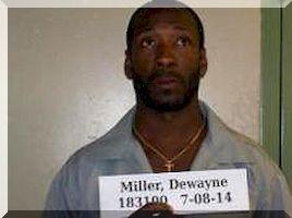 Inmate Dewayne Miller