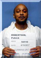 Inmate Patrick Robertson