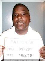 Inmate Willie D Patton Jr