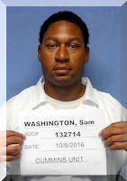 Inmate Sammy L Washington Jr
