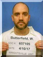 Inmate Waylon B Butterfield