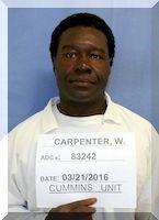 Inmate Willie J Carpenter