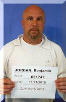 Inmate Benjamin A Jordan