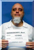 Inmate David S Derreberry