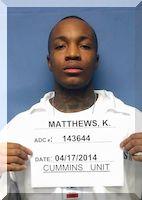 Inmate Keith D Matthews