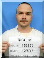 Inmate Mark A Rice