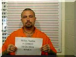 Inmate Nathin S Miller