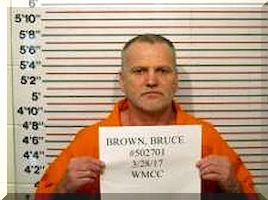 Inmate Bruce W Brown