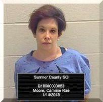 Inmate Cammie Rae Moore