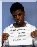 Inmate Derrick Bernard Brown