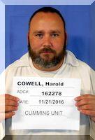 Inmate Harold R Cowell