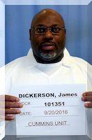 Inmate James D Dickerson