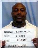 Inmate Lamont Brown