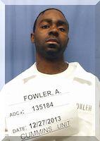 Inmate Antwan L Fowler