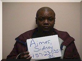 Inmate Sidney P Aimes