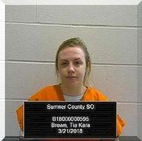 Inmate Tia Kara Brown