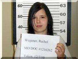 Inmate Rachel Wegener