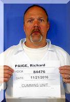 Inmate Richard Paige