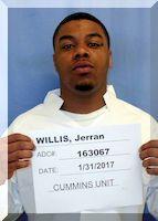 Inmate Jerran D Willis