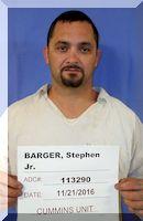 Inmate Stephen W Barger Jr