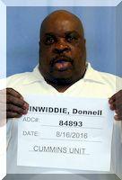 Inmate Donnell Dinwiddie