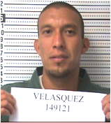 Inmate VELASQUEZ, ZACHARY T
