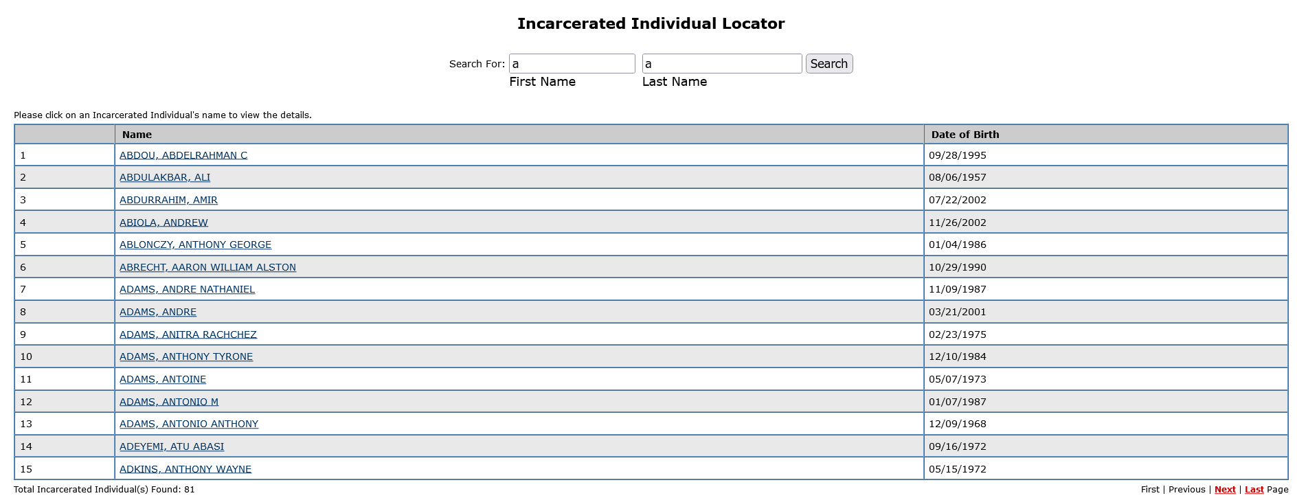 Maryland Prison