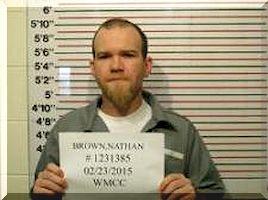 Inmate Nathan E Brown