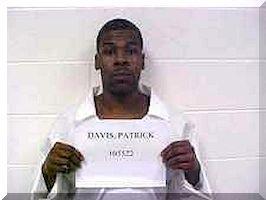 Inmate Patrick Deon Davis