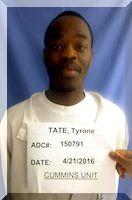 Inmate Tyrone D Tate
