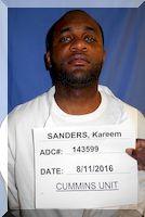 Inmate Kareem C Sanders